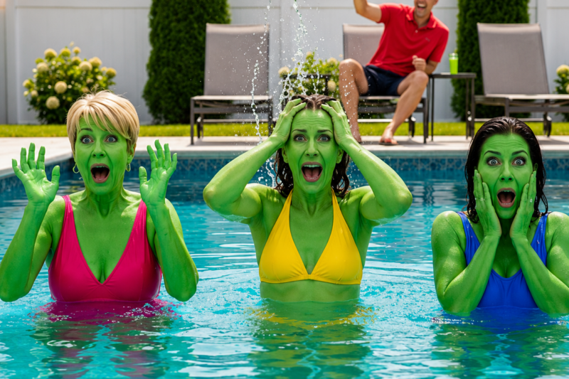 The HOA Queen Stole My Private Pool—Then the Water Turned Her Green