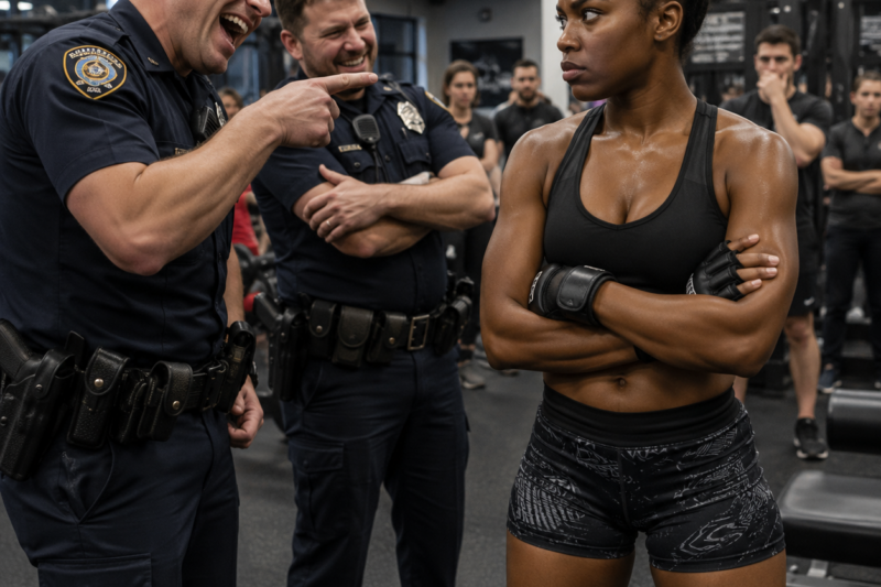 PART2: COPS TEASED A BLACK GIRL AS A “JOKE” AT THE GYM — THEY HAD NO IDEA SHE WAS AN MMA PRO