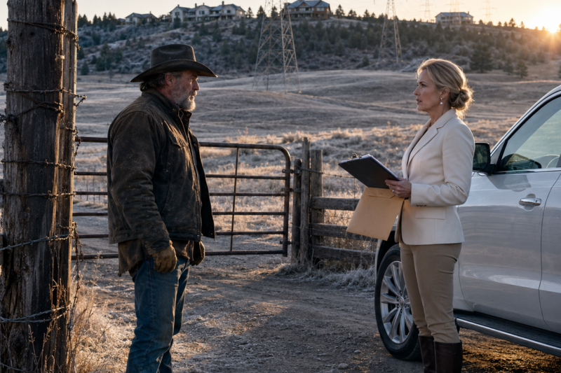 THE HOA FINED MY RANCH FOR AN “UGLY FENCE”—THEN DISCOVERED THEIR ENTIRE POWER GRID WAS TRESPASSING ON MY LAND