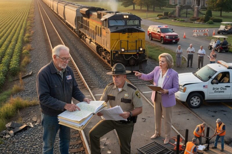HOA BLOCKED MY RAILROAD CROSSING—THEN LEARNED THEIR ENTIRE NEIGHBORHOOD NEEDED IT TO STAY LEGAL
