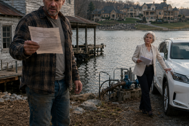 THE HOA SOLD MY PRIVATE LAKE FOR 11 YEARS—THEN I FOUND ONE LINE ON A TAX BILL THAT RUINED THEM