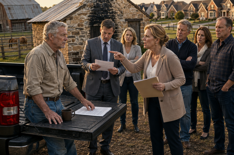 HOA TRIED TO BAN MY SMOKEHOUSE—THEY DIDN’T KNOW MY FARM WAS LEGALLY UNTOUCHABLE