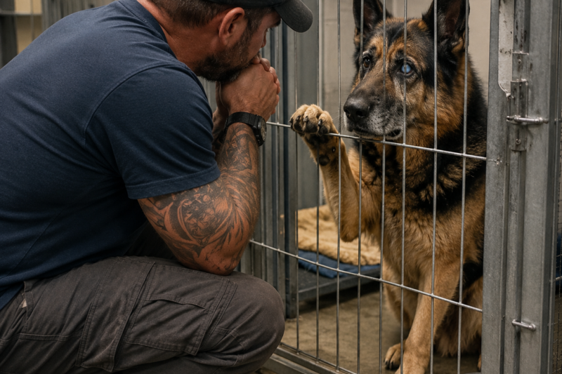 PART 2:He spent six years trying to forget the war, until the day he adopted from the shelter the dog that had saved him