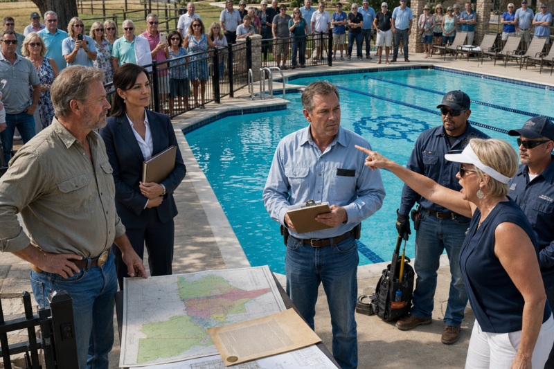 HOA BUILT A POOL ON MY LAND—THEY DIDN’T REALIZE WHO OWNED IT UNTIL IT WAS TOO LATE