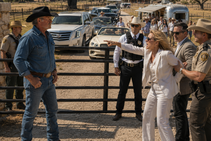 HOA KAREN LISTED MY RANCH IN HER OPEN HOUSE—THEN MY GATE SHUT THE WHOLE TOUR DOWN