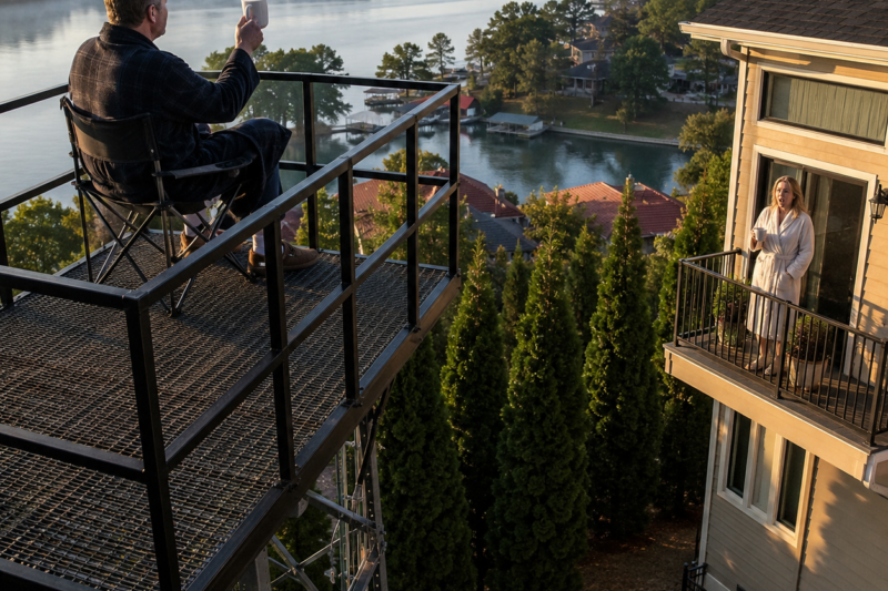 SHE TRIED TO BLOCK MY $800K LAKE VIEW—MY 40-FOOT TOWER CHANGED EVERYTHING IN THE HOA