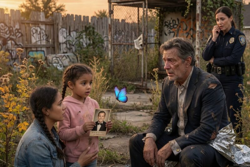 POOR GIRL FINDS BILLIONAIRE TRAPPED IN A CAGE—THEN RECOGNIZES THE FACE IN HER MOM’S HIDDEN PHOTO