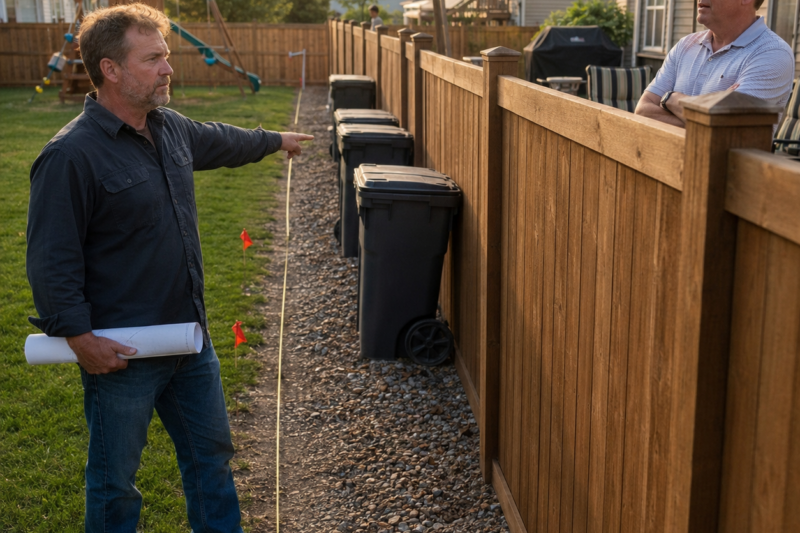 MY NEIGHBOR BUILT HIS BRAND-NEW FENCE EIGHT FEET INSIDE MY YARD. WHEN I SHOWED HIM THE SURVEY, HE SHRUGGED AND SAID, “YOU STILL HAVE PLENTY OF SPACE.” SO I USED MY LAND IN A WAY THAT MADE HIS PERFECT BACKYARD ALMOST USELESS.
