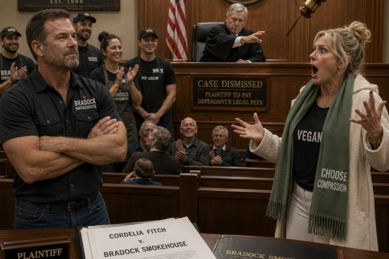 VEGAN KAREN SUED MY BBQ RESTAURANT—THEN LOST IT WHEN THE JUDGE THREW OUT HER CASE