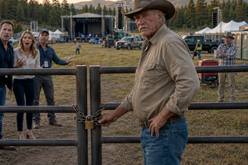 THE HOA BUILT A MUSIC FESTIVAL ON MY RANCH—SO I LOCKED THE GATE BEFORE THE FIRST SONG COULD PLAY