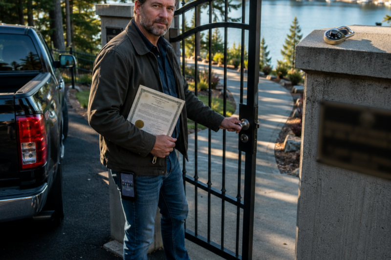 HOA BLOCKED MY LAKE WITH A FENCE—SO I BOUGHT THE GATE AND MADE THEM PAY FOR ACCESS
