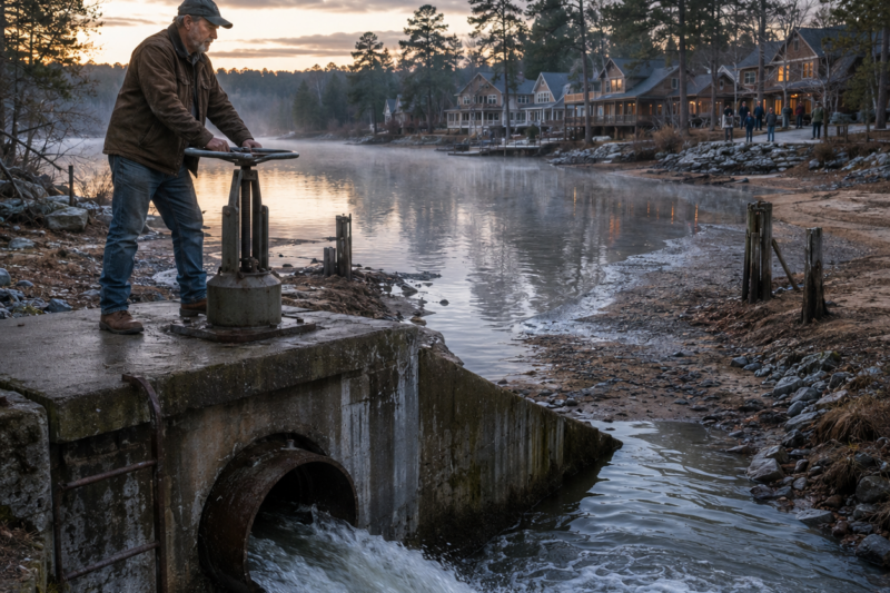 HOA DESTROYED MY GRANDFATHER’S BRIDGE—SO I OPENED THE DAM AND WATCHED THEIR RESORT SINK INTO PANIC