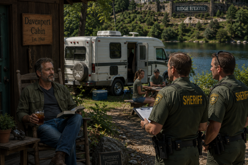 HOA KAREN CALLED THE COPS ON MY LAKE CABIN—SHE DIDN’T KNOW HER HUSBAND REPORTED TO ME