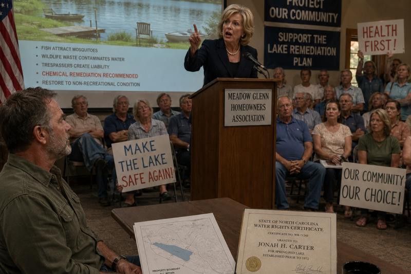 HOA POISONED MY LAKE TO BAN FISHING—THEY DIDN’T KNOW IT WAS THEIR WATER SUPPLY