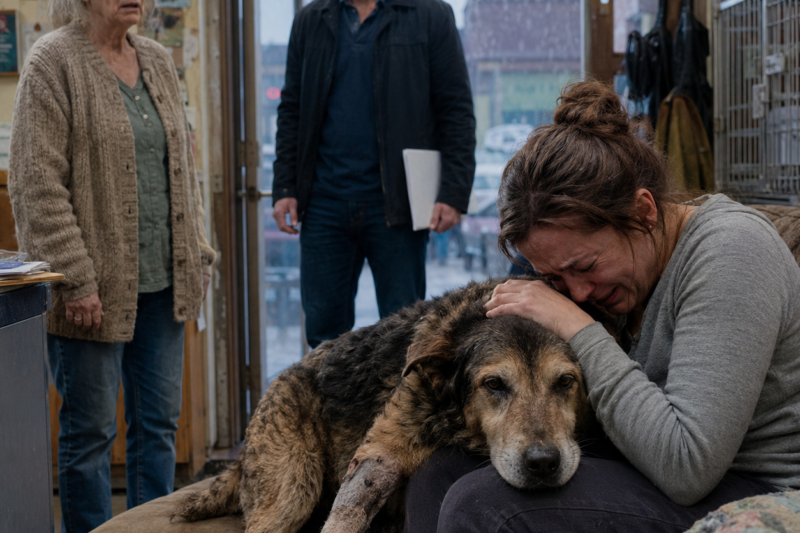 MY SON TRIED TO TAKE AWAY MY FREEDOM—UNTIL AN OLD STRAY DOG SHOWED HIM WHAT I WAS STILL WORTH