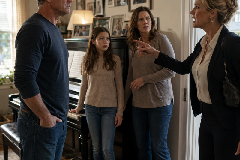 HOA KAREN GRABBED MY DAUGHTER’S WRIST OVER HER PIANO—THEN SHE LEARNED I WAS RETIRED FBI