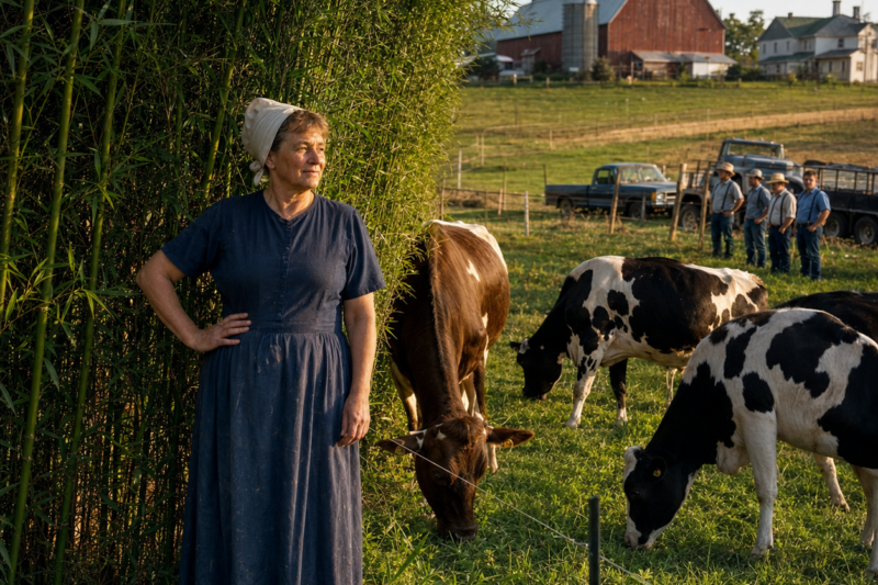 THEY LAUGHED AT HER FOR PLANTING BAMBOO IN A DAIRY PASTURE — UNTIL 1996 PROVED SHE WAS THE ONLY FARMER WHO SAW WHAT WAS COMING