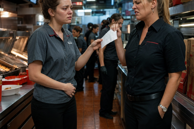 She Told Me to Lift the Fry Boxes or Lose My Job — Then My Doctor’s Note Ended Her Career