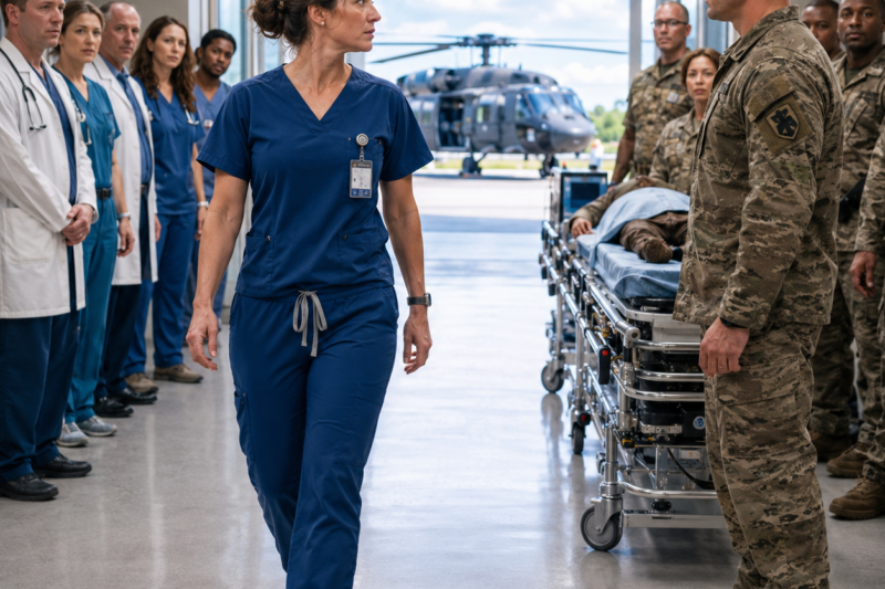 PART2: THEY MOCKED THE QUIET NEW NURSE — UNTIL THE NAVY CAME FOR THEIR SEAL COMBAT MEDIC