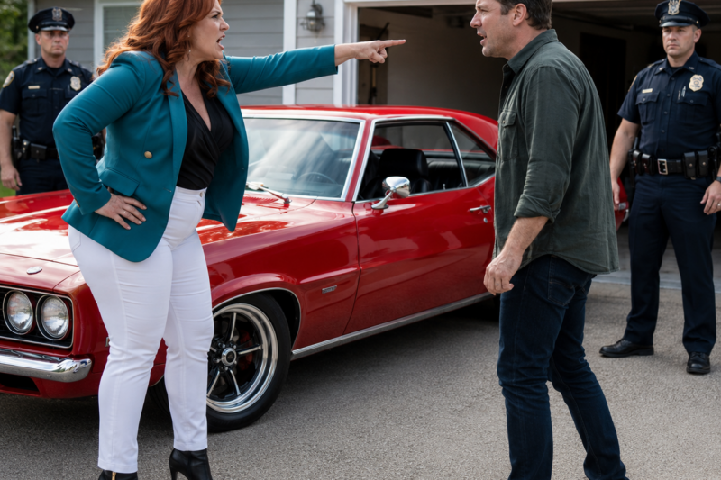 PART2: HOA KAREN CALLED 911 WHEN I OPENED MY GARAGE — SCREAMED I STOLE THE CAR SHE JUST BOUGHT