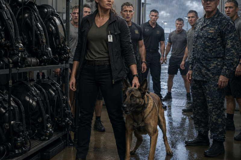 THEY HUMILIATED THE NEW GIRL—UNTIL A K9 CHARGED IN AND THE BASE WENT SILENT