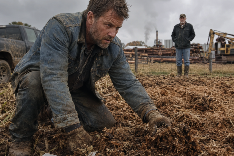 HIS NEIGHBOR DUMPED SAWMILL WASTE ON HIS LAND FOR YEARS — SO HE TURNED THE GARBAGE INTO THE RICHEST BLACK SOIL IN THE COUNTY