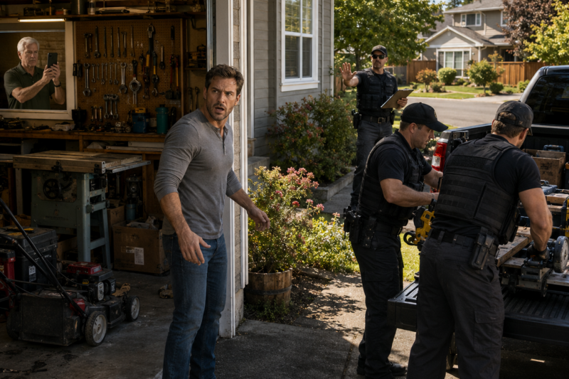 PART 2 FAKE HOA ENFORCERS BROKE INTO MY GARAGE—BUT MY RETIRED MARINE FATHER WAS INSIDE RECORDING EVERYTHING