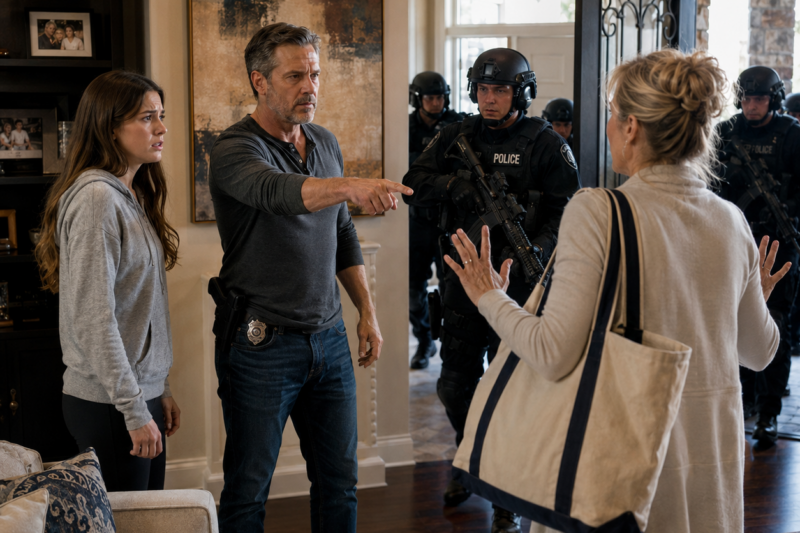 KAREN USED A CONTRACTOR KEY TO SNEAK INTO MY HOUSE—BUT I WAS WAITING WITH THE SWAT TEAM