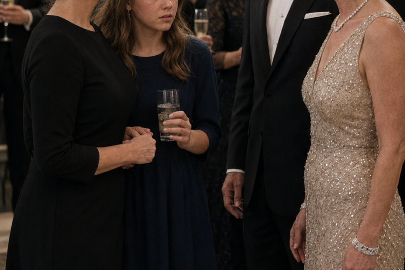 THE CEO’S WIFE TRIED TO SEND ME TO THE SERVICE ENTRANCE IN FRONT OF MY DAUGHTER—BY SUNRISE, HER HUSBAND WAS BEGGING THE BOARD