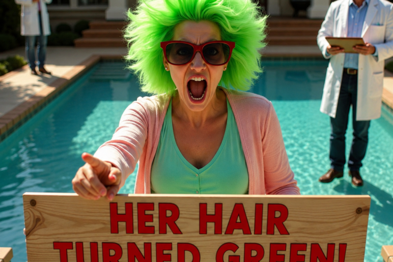 Karen Blamed My Pool for Turning Her Hair Green—But She Didn’t Know I Was a Water Chemist