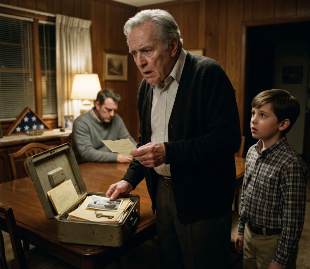 MY SON WAS GETTING SICKER AND NO DOCTOR COULD EXPLAIN WHY. THEN MY GRANDSON PRESSED A NOTE INTO MY HAND DURING DINNER THAT SAID, “GRANDPA, LOOK UP HER OLD LAST NAME. DIANE CRESTWOOD. AND OPEN THE LOCKBOX BEFORE THURSDAY.” SO I DID — AND I WENT COMPLETELY PALE WHEN I SAW WHAT CAME UP…