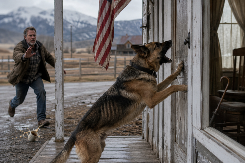 An 87-Year-Old Man Walked to an Empty Mailbox Every Morning—Until a Starving German Shepherd Showed Up and Saved His Life