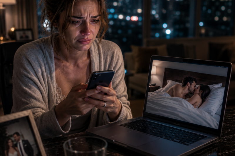 MY HUSBAND’S MISTRESS SENT ME A HOTEL BED PHOTO AT 3 A.M. — SO I FORWARDED IT TO HIS ENTIRE BOARD OF DIRECTORS**