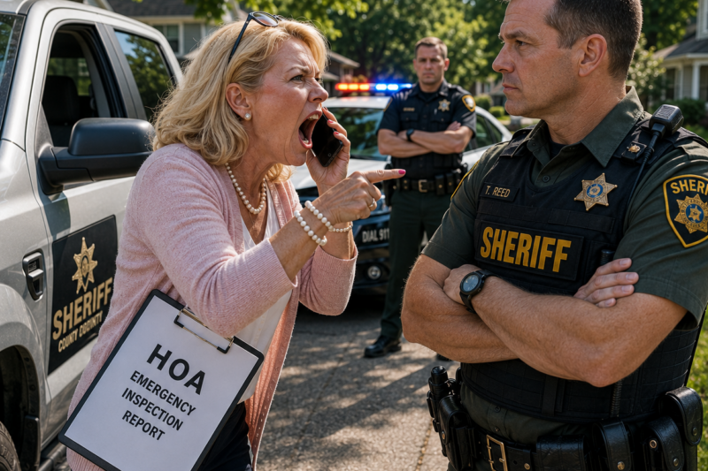 PART2 HOA KAREN CALLED 911 BECAUSE HER “MASTER KEY” WOULDN’T OPEN MY TRUCK — THEN LEARNED THE TRUCK BELONGED TO THE SHERIFF