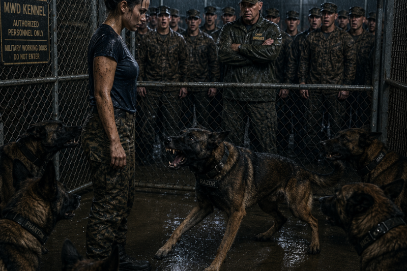 THEY TOSSED HER INTO THE DOG KENNEL—THEN REALIZED SHE WAS A DEADLY NAVY SEAL